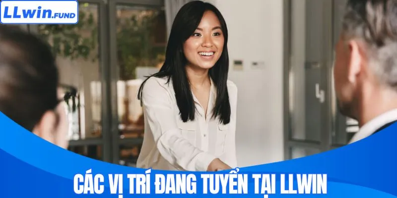 Các vị trí đang tuyển người tại LLWIN